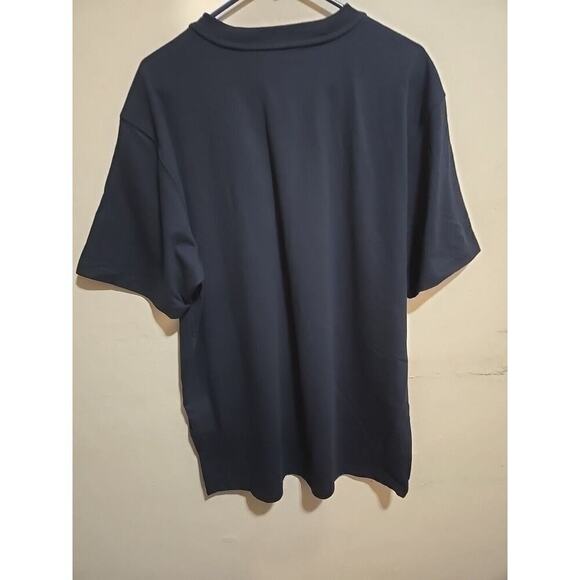 Men’s Carhartt Shirt Navy Size M NWT Buttons Up Front Pocket Henley - Picture 4 of 7